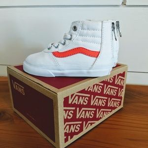 Toddler high top vans size 6